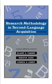 Research Methodology in Second-Language Acquisition (Second Language Acquisition Research Series)