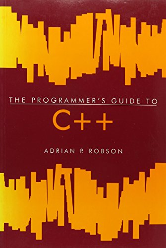 Programmer's Guide To C++