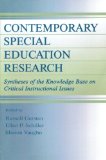 Contemporary Special Education Research: Syntheses of the Knowledge Base on Critical Instructional Issues (The LEA Series on Special Education and Disability)
