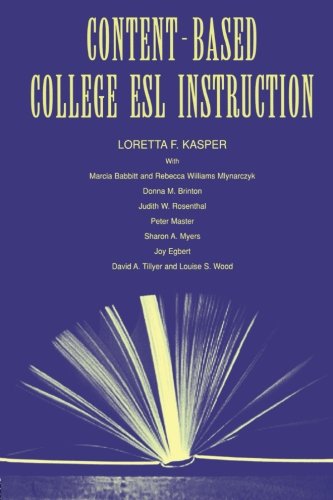 Content-Based College ESL Instruction