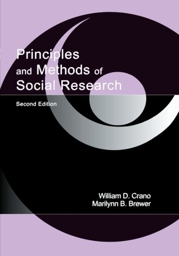 Principles and Methods of Social Research