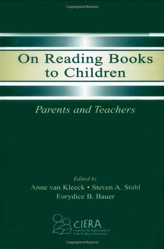 On Reading Books to Children: Parents and Teachers