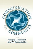 Communication and Community (Routledge Communication Series)
