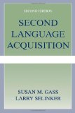 Second Language Acquisition: An Introductory Course