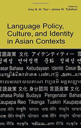 Language Policy, Culture, and Identity in Asian Contexts