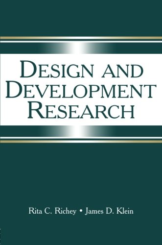 Design and Development Research: Methods, Strategies, and Issues