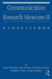 Communication Research Measures II (Routledge Communication Series)