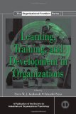 Learning, Training, and Development in Organizations (SIOP Organizational Frontiers Series)