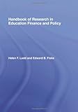 Handbook of Research in Education Finance and Policy