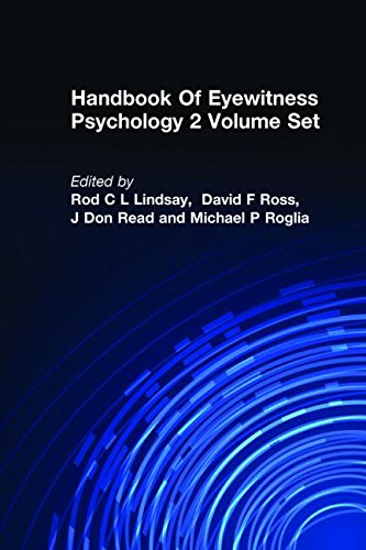 Handbook Of Eyewitness Psychology 2 Volume Set
