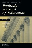 Assessing Teacher, Classroom, and School Effects: A Special Issue of the Peabody Journal of Education (Peabody Journal of Education, 79)