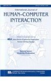 Usability Evaluation: A Special Issue of the International Journal of Human-Computer Interaction