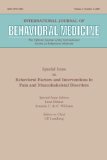 Behavioral Factors and Interventions in Pain and Musculoskeletal Disorders: A Special Issue of the International Journal of Behavioral Medicine