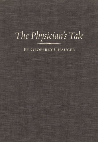 The Physician's Tale (Variorum Chaucer Series)
