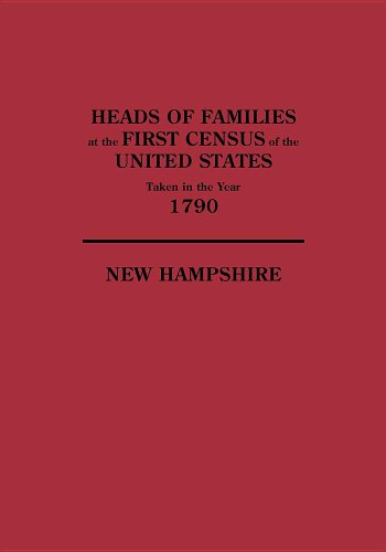 Heads of Families at the First Census of the United States Taken in the Year 1790: New Hampshire