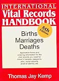 International Vital Records Handbook