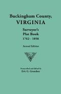 Buckingham County, Virginia, Surveyor's Plat Book, 1762-1858
