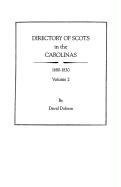 Directory of Scots in the Carolinas, Volume 2