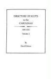Directory of Scots in the Carolinas, Volume 2