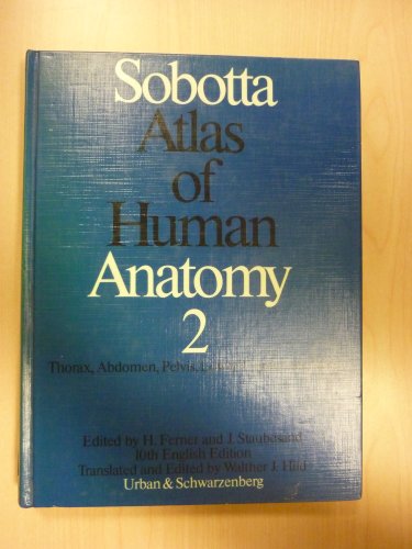Atlas of Human Anatomy: Thorax, Abdomen, Pelvis, Lower Extremities, Skin - English Names v. 2