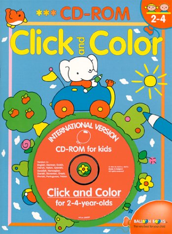 Balloon: Click and Color CD-ROM: 115 images to color