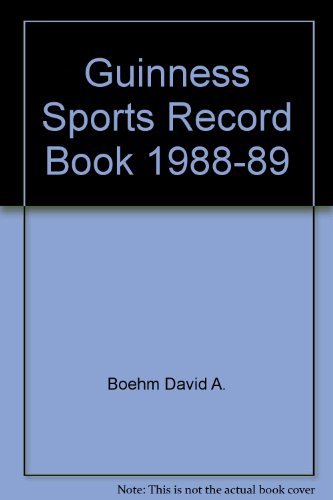 Guinness Sports Record Book 1988-89