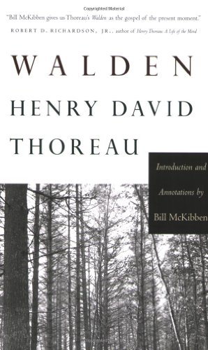 Walden: Introduction and Annotations by Bill McKibben (Concord Library)
