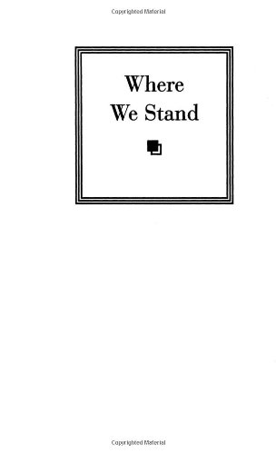 Where We Stand: Jewish Consciousness on Campus