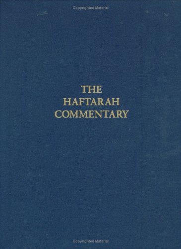 The Haftarah Commentary