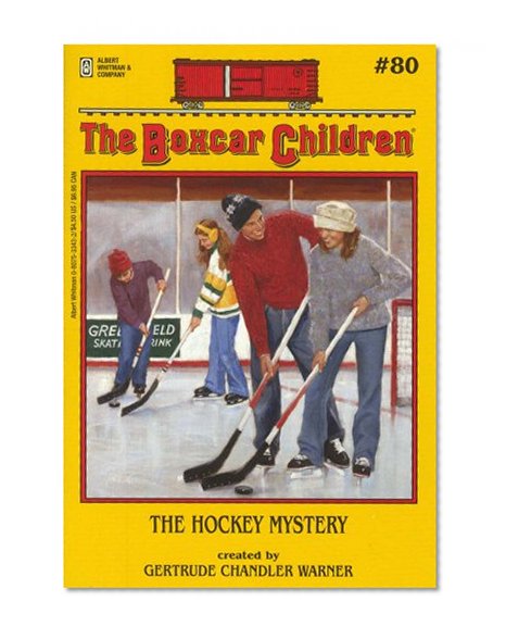 Book Cover The Hockey Mystery (The Boxcar Children #80)