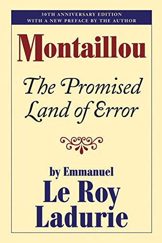 Book Cover Montaillou: The Promised Land of Error