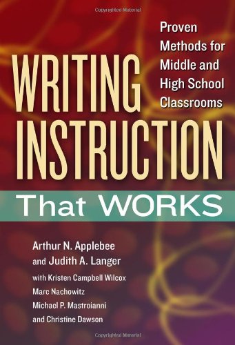 Book Cover Writing Instruction That Works: Proven Methods for Middle and High School Classrooms (Language and Literacy Series)