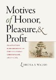 Motives of Honor, Pleasure, and Profit: Plantation Management in the Colonial Chesapeake, 1607-1763 (Published for the Omohundro Institute of Early ... History and Culture, Williamsburg, Virginia)