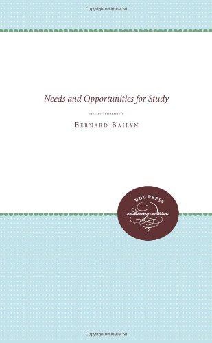 Education in the Forming of American Society: Needs and Opportunities for Study (Published for the Omohundro Institute of Early American Hist)