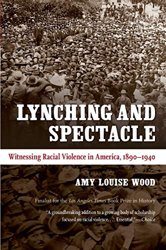Book Cover Lynching and Spectacle: Witnessing Racial Violence in America, 1890-1940 (New Directions in Southern Studies)