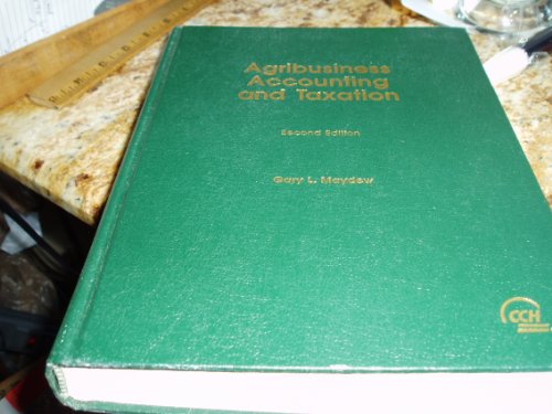 Agribusiness Accounting & Taxation