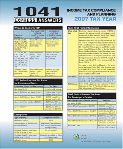 1041 Express Answers (2007)