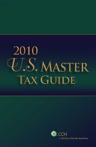 U.S. Master Tax Guide, 2010