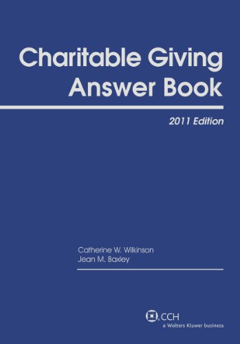 Charitable Giving Answer Book (2011)