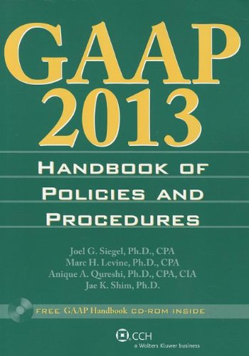 GAAP Handbook of Policies and Procedures (w/CD-ROM) (2013)