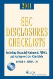 SEC Disclosures Checklist with CD, 2011 Edition