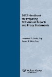 Handbook for Preparing SEC Annual Reports & Proxy Statements, 2012 Edition