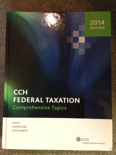 Federal Taxation: Comprehensive Topics (2014)
