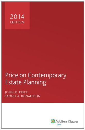 Price on Contemporary Estate Planning (2014)