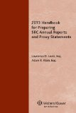 Handbook for Preparing SEC Annual Reports & Proxy Statements, 2013 Edition