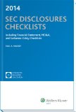 SEC Disclosures Checklists, (2014 Edition) W/ CD-ROM