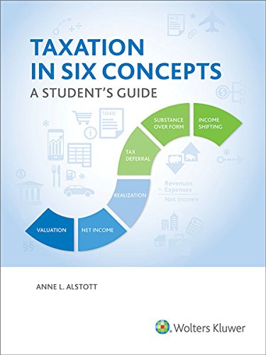 Book Cover Taxation in Six Concepts: A Student's Guide