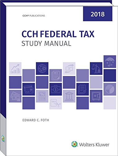 Federal Tax Study Manual (2018)