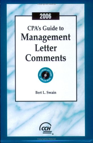 CPA's Guide to Management Letter Comments (2006)