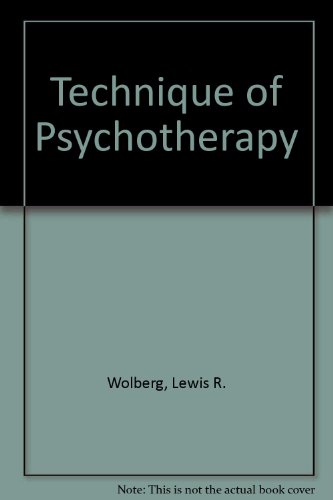 Technique of Psychotherapy